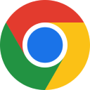 the google chrome logo